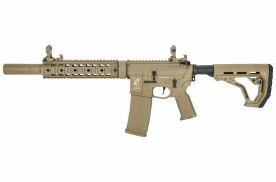 AR15 SilentOps 9\  EAGLE Charlie Full Tan DELTA ARMORY