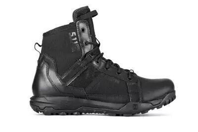 AT 6\  ZIP Shoes Black 5.11