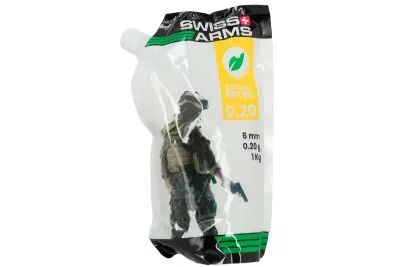 Bag of 5000 bbs 0.20g Bio SWISS ARMS
