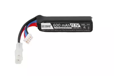 Batterie  LiPo 11,1V 600mAh 20/40C Battery for PDW  Tamiya mini