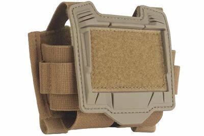 Battery compartment for Wosport K-Series Helmet Night Vision Sub-Pouch Coyote Brown