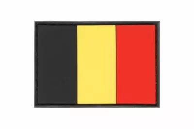 Belgium Flag Rubber Patch