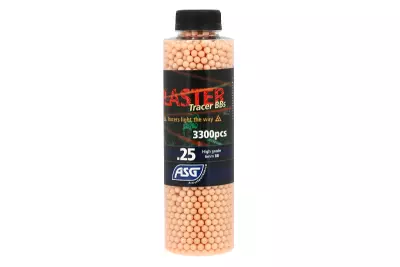 Billes Blaster Tracer 0.25g 3300 rouge ASG
