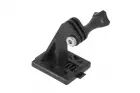 Black helmet mount for GoPro WOSPORT