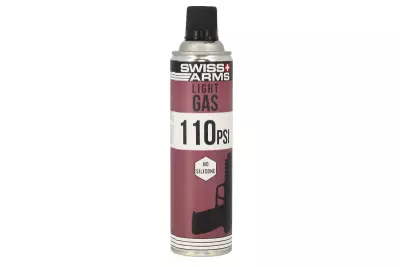 Bouteille de gaz Swiss arms \ 5-7\  Light (110 PSI) sec 600 ml/C12