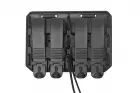 BUNGY 8BL17 BLACK SIDE-BY-SIDE DOUBLE MAGAZINE HOLDER FOR M4 / AR15