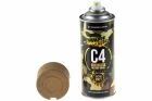 Spray paint extra mat C4 RAL8000