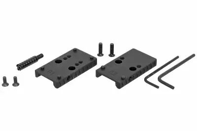Canik Kit black mounting plates for red dot sights