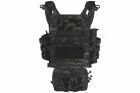 Chaleco Porta Placas Wosport VE-106 Multicam Negro
