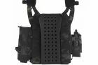 Chaleco Porta Placas Wosport VE-106 Multicam Negro