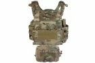 Chaleco Porta Placas Wosport VE-106 Multicam