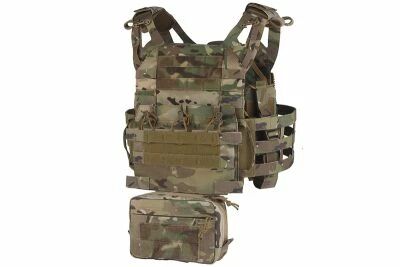 Chaleco Porta Placas Wosport VE-106 Multicam