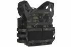 Chaleco Porta Placas Wosport VE-99 Multicam Negro