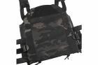 Chaleco Porta Placas Wosport VE-99 Multicam Negro
