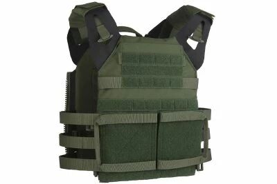 Chaleco Porta Placas Wosport VE-99 Verde Ranger