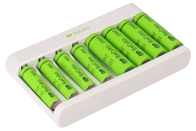 Chargeur 8 Slots ReCyko GP Batteries