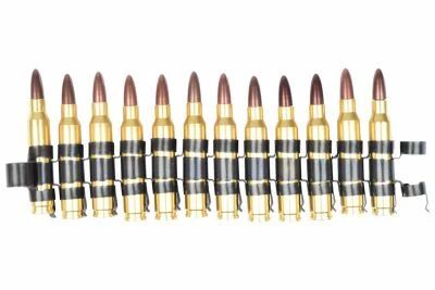 Cintur�n de cartuchos de 5,56 mm de entrenamiento para la M249 BATTLEAXE