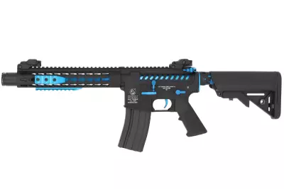 Colt M4 Blast Blue Fox Ed AEG. Full metal 300 BBS 1 J Mosfet
