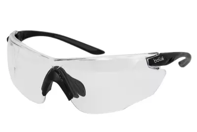 COMBAT Monture noire - oculaire incolore PC anti-rayures/anti-bue PLATINUM