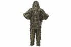 Conjunto Ghillie Leaf US-Woodland HELIKON-TEX (parte trasera)