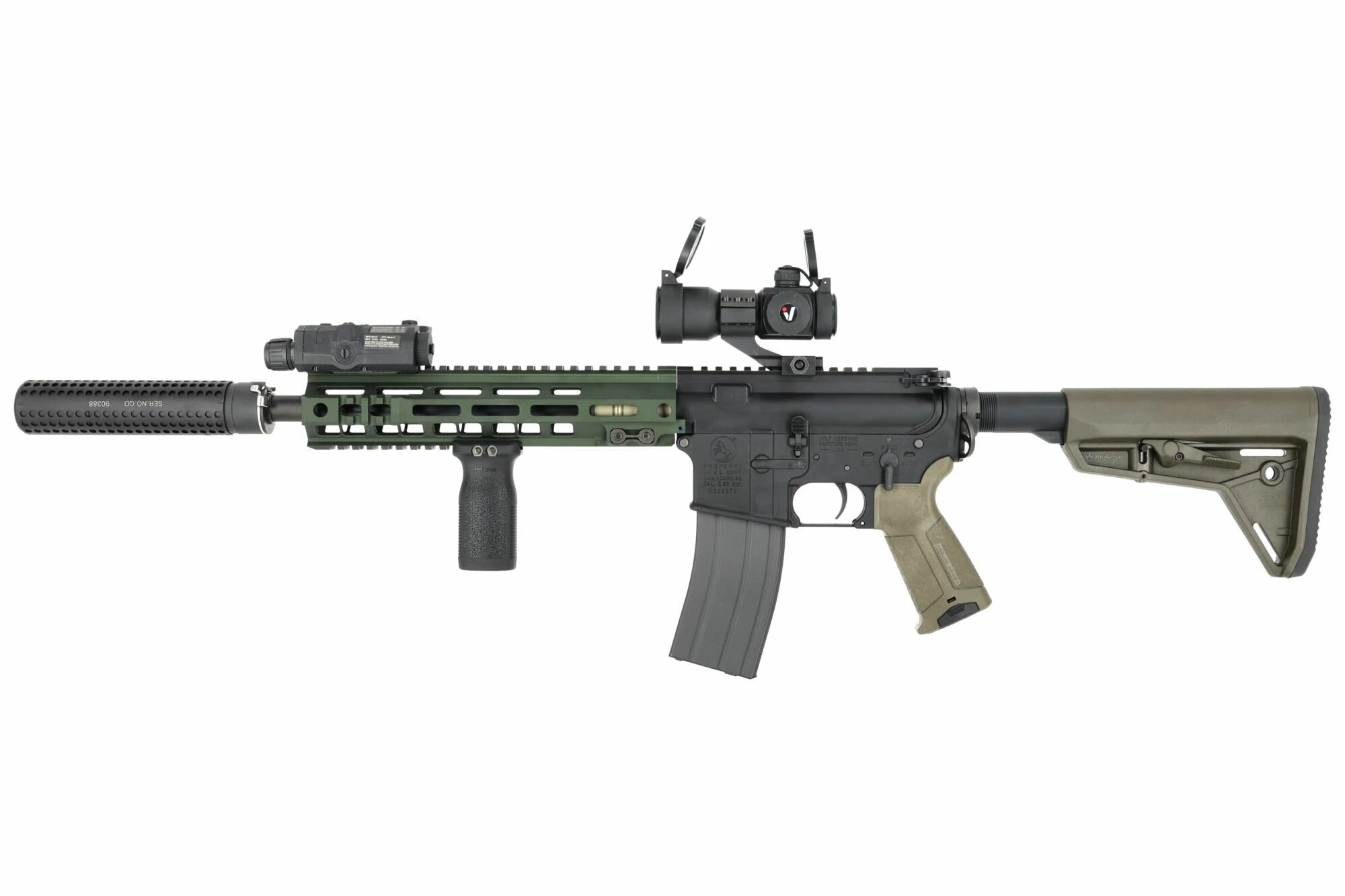 Custom M4A1 MWS CQBR MK4 Replica by Z-Parts Tech OPS-FACTORY