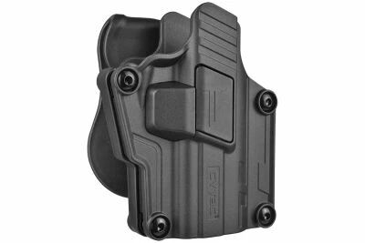CYTAC Mega-Fit Gen.2 Holster, Black, Right-Handed, Front