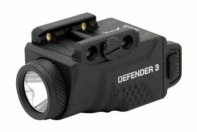 Defender 3 Delta Armory Tactical Flashlight Black