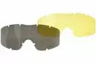 Delta Tactics 3-lens black protective mask