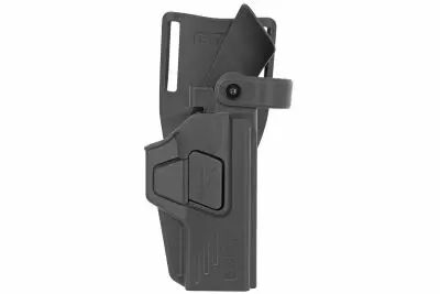 DOUBLE RETENTION HOLSTER LEVEL3 TAURUS TH9 / G3 BLACK
