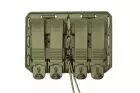 DOUBLE SIDE-BY-SIDE MAGAZINE HOLDER BUNGY 8BL17 OLIVE GREEN FOR M4 / AR15