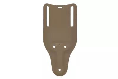 Drop belt long fixe tan pour holster tactique Amomax / Cytac / WOSPORT