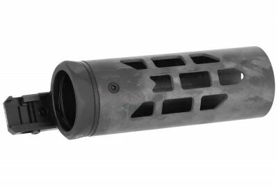 ESCUDO SUPRESOR ESTILO U-RAC - CARBONO NEGRO 6,5 PULGADAS