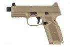 FN509 Tan Double Eagle Left-Handed Barrel