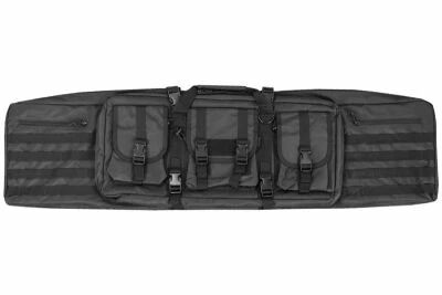 Funda doble de 120 cm para carabinas WOSPORT, color negro