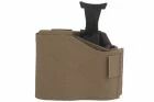 Funda universal para zurdos WOSPORT Coyote Brown