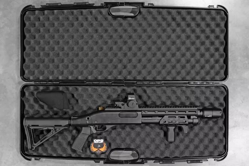 Fusil &agrave; pompe M870 Breacher Gaz Tokyo Marui Custom