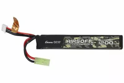Gens ace 25C 1200mAh 3S1P 11.1V Airsoft Gun Lipo Battery with mini Tamiya Plug