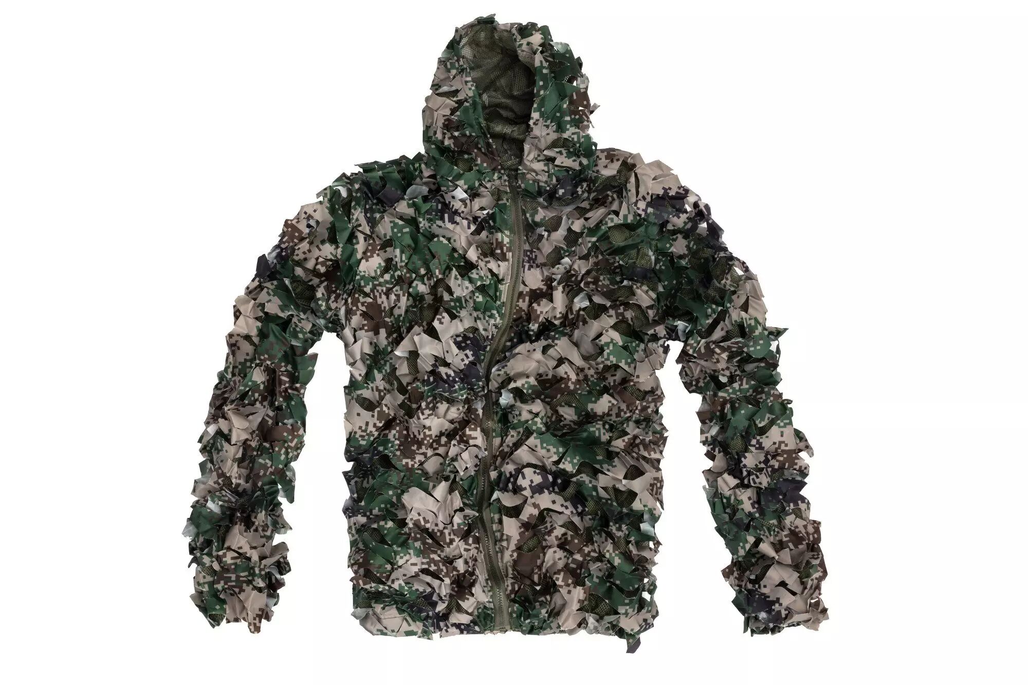 ghillie suit digital snow camo jacket