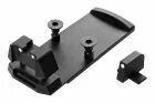 GK Tactical SIG Sauer M17 / M18 Airsoft RMR Mount Base with Sight Set