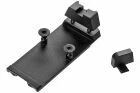 GK Tactical SIG Sauer M17 / M18 Airsoft RMR Mount Base with Sight Set