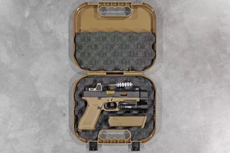 Glock 17 Gen 5 French Edition VFC Fowler Industries Gold Custom