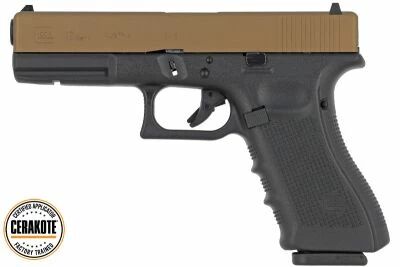 Glock 17 Gen5 VFC / UMAREX Gaz BURNT BRONZE Cerakote