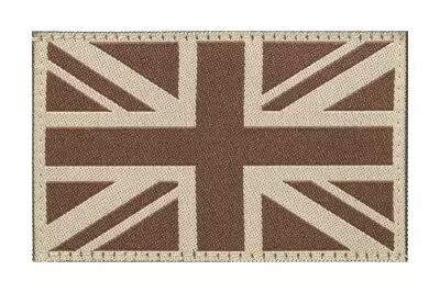 Great Britain Flag Patch desert