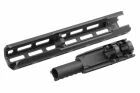 HEPHAESTUS AK M-LOK 6.5 Inch Handguard Set with Railed Gas Tube for Marui AK GBB Airsoft