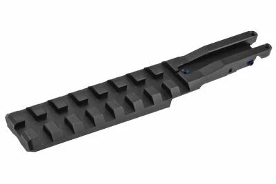 Hephaestus AK Rear Sight Rail for AEG / GBBR Airsoft (Type III Hard-Coat Anodized)