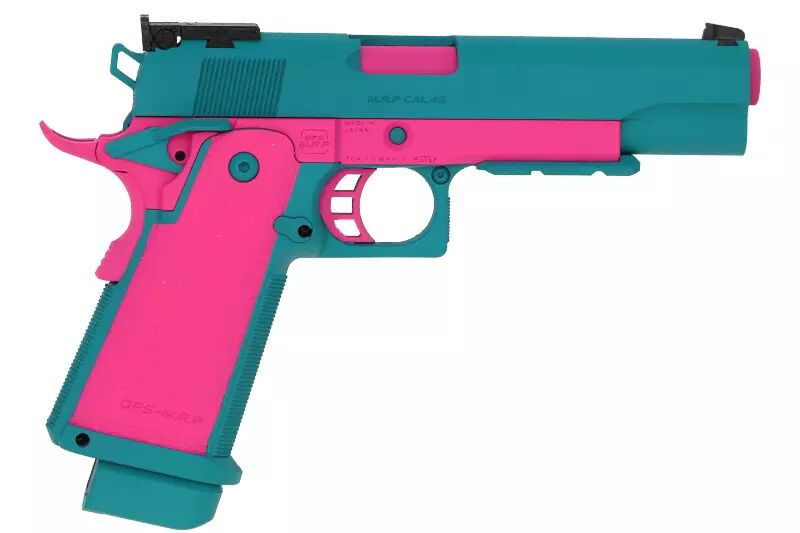 Hi-Capa 4.3 Pink / blue Tokyo Marui Gaz Cerakote