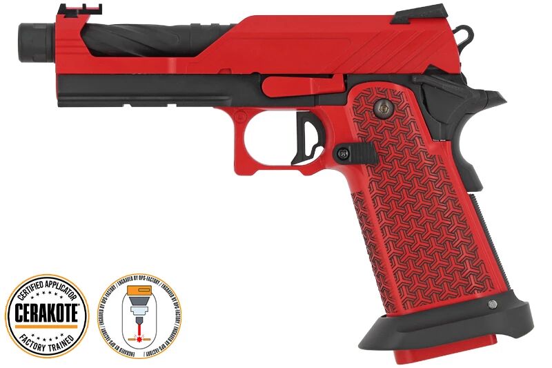 Hi-Capa 4.3 RED Cerakote Custom Replica