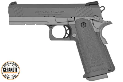 Hi-Capa 4.3 Tungst�ne/Titane Tokyo Marui Gaz Cerakote