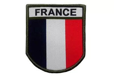 HIGH-VISIBILITY EMBROIDERED FRANCE CREST