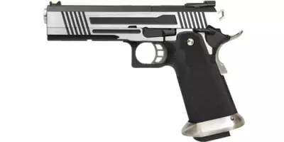 Rplique de poing airsoft HX1001 Split Silver ARMORER WORKS Gaz